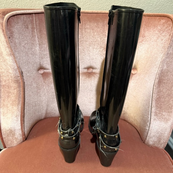 Y2K Bebe Rubber Rain Boots - Picture 4 of 6